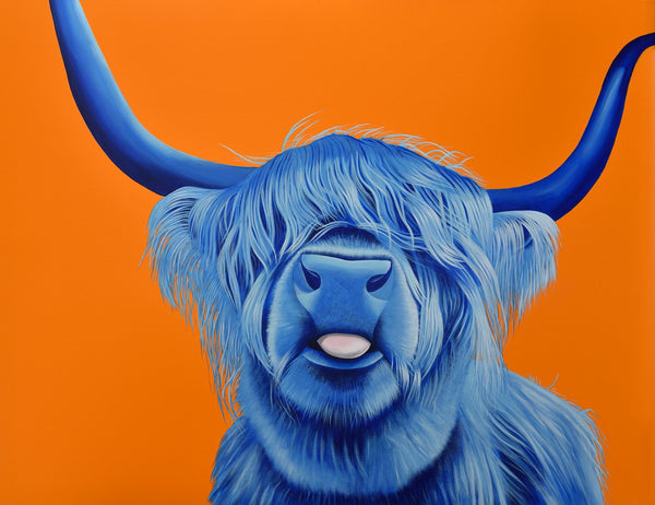 Highland Blue ( Framed )